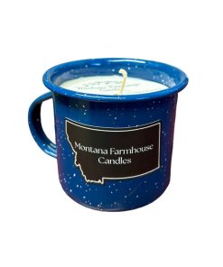 Enamelware Mug Candle by Montana Farmhouse Candles (4 Scents)